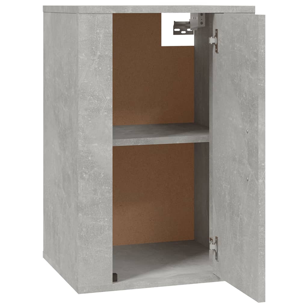 Wall Mounted TV Cabinets 2 pcs Concrete Grey 40x34.5x60 cm - Bargainia.com - 