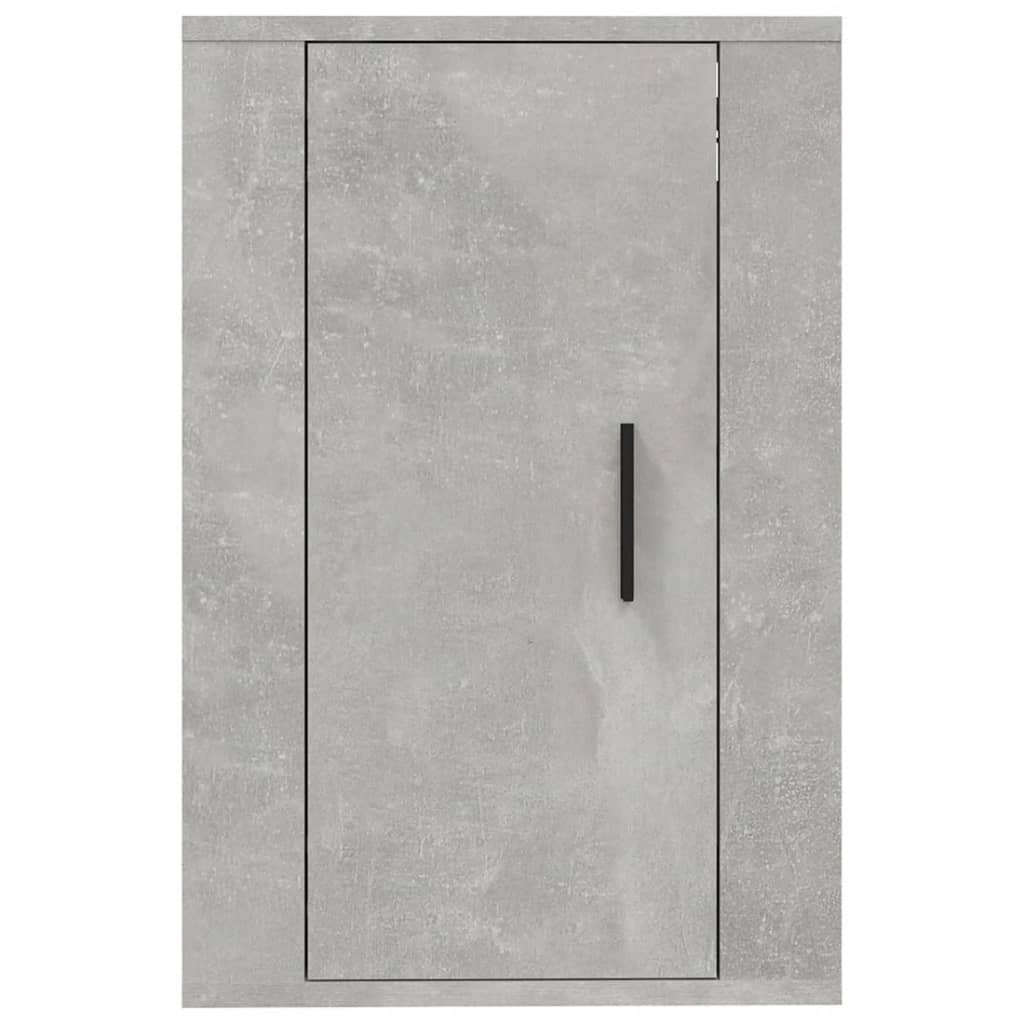 Wall Mounted TV Cabinets 2 pcs Concrete Grey 40x34.5x60 cm - Bargainia.com - 