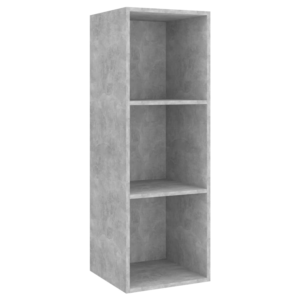 Wall - mounted TV Cabinets 2 pcs Concrete Grey Engineered Wood - Bargainia.com - 8720286591604 - 3079857