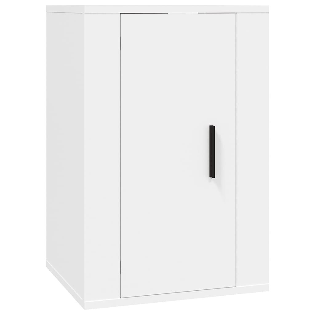 Wall Mounted TV Cabinets 2 pcs White 40x34.5x60 cm - Bargainia.com - 