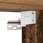 Wall Mounted TV cabinets 3 pcs Old Wood Engineered Wood - Bargainia.com - 