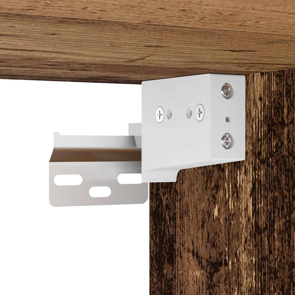 Wall Mounted TV cabinets 3 pcs Old Wood Engineered Wood - Bargainia.com - 8721158760012 - 3328983