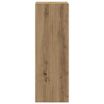 Wall Mounted TV cabinets 4 pcs Artisan Oak Engineered Wood - Bargainia.com - 