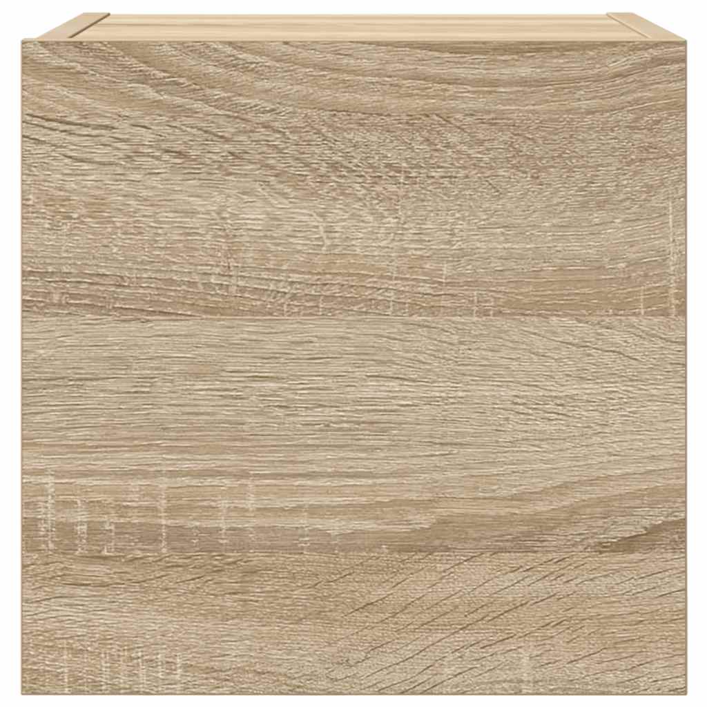 Wall Mounted TV Cabinets 4 pcs Sonoma Oak 30.5x30x30 cm - Bargainia.com - 8720286353363 - 804492