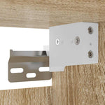 Wall Mounted TV Cabinets 4 pcs Sonoma Oak 30.5x30x30 cm - Bargainia.com - 