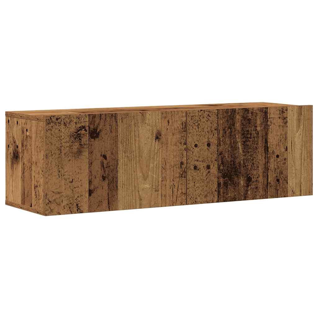 Wall Mounted TV cabinets 8 pcs Artisan Oak Engineered Wood - Bargainia.com - 8721158759504 - 3328952