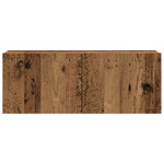 Wall Mounted TV cabinets 8 pcs Old Wood Engineered Wood - Bargainia.com - 