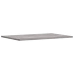 Wall Shelves 4 pcs Grey Sonoma 60x40x1.5 cm Engineered Wood - Bargainia.com - 