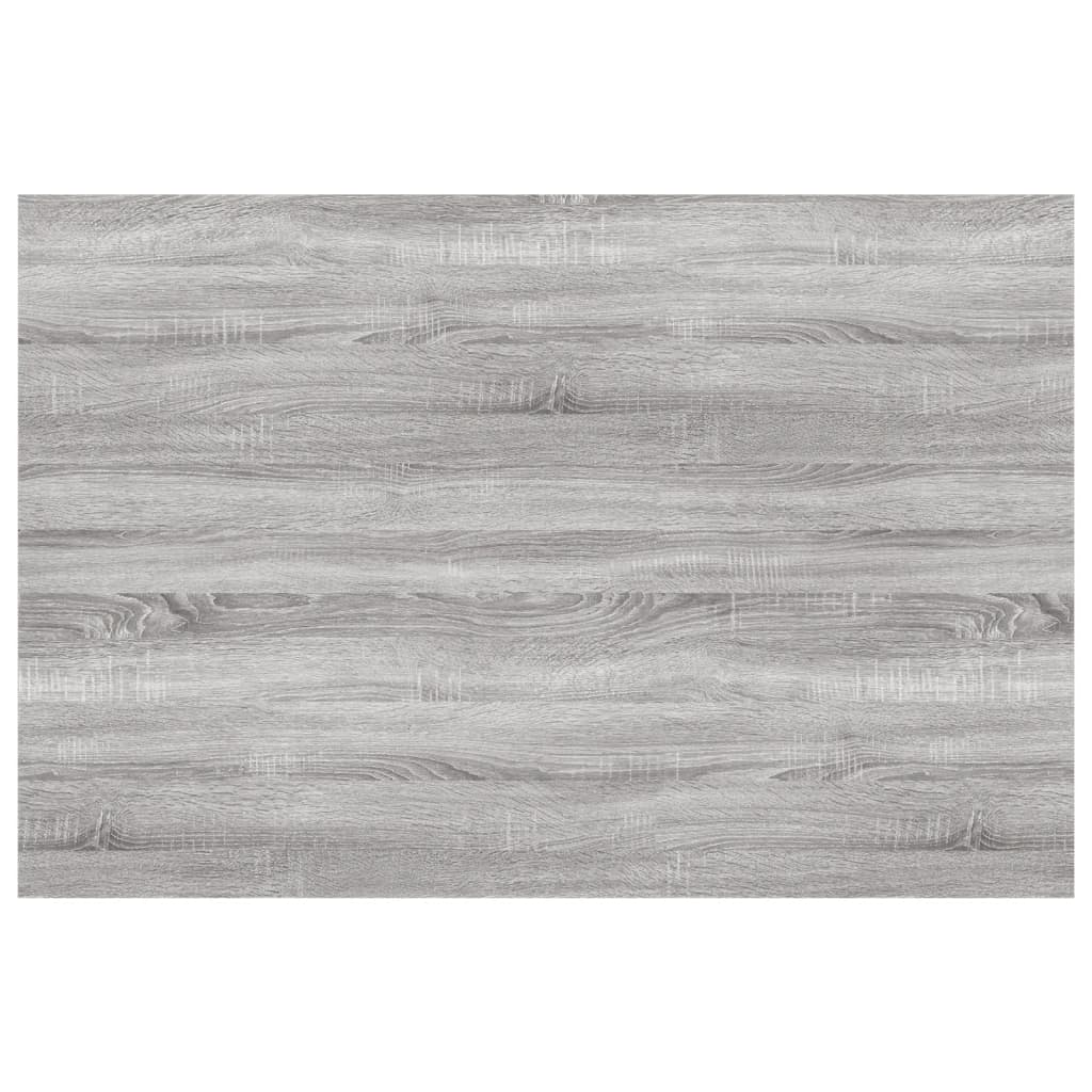 Wall Shelves 4 pcs Grey Sonoma 60x40x1.5 cm Engineered Wood - Bargainia.com - 