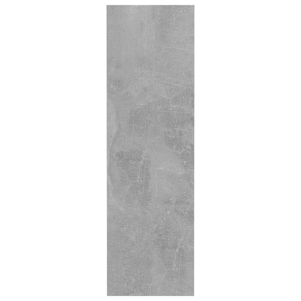Wall Shoe Cabinet Concrete Grey 60x18x60 cm Engineered Wood - Bargainia.com - 