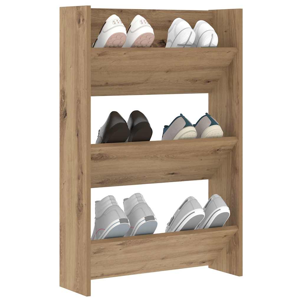 Wall Shoe Cabinet with Shelf Other Artisan oak Engineered wood - Bargainia.com - 8721288728791 - 875148