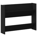 Wall Shoe Cabinet with Shelf Other Black oak Engineered wood - Bargainia.com - 