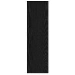 Wall Shoe Cabinet with Shelf Other Black oak Engineered wood - Bargainia.com - 