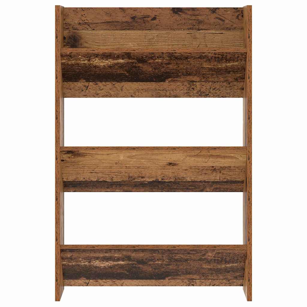 Wall Shoe Cabinet with Shelf Other Old wood Engineered wood - Bargainia.com - 
