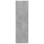 Wall Shoe Cabinets 2 pcs Concrete Grey 80x18x60 cm Engineered Wood - Bargainia.com - 