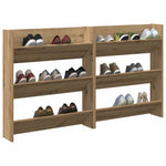 Wall Shoe Cabinets with Shelf Other Artisan oak Engineered wood - Bargainia.com - 