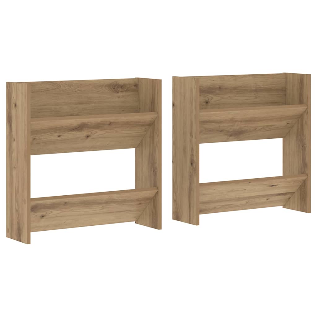 Wall Shoe Cabinets with Shelf Other Artisan oak Engineered wood - Bargainia.com - 