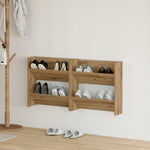 Wall Shoe Cabinets with Shelf Other Artisan oak Engineered wood - Bargainia.com - 