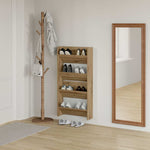 Wall Shoe Cabinets with Shelf Other Artisan oak Engineered wood - Bargainia.com - 