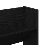 Wall Shoe Cabinets with Shelf Other Black oak Engineered wood - Bargainia.com - 