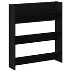 Wall Shoe Cabinets with Shelf Other Black oak Engineered wood - Bargainia.com - 