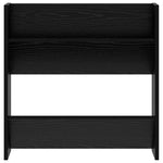 Wall Shoe Cabinets with Shelf Other Black oak Engineered wood - Bargainia.com - 