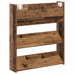 Wall Shoe Cabinets with Shelf Other Old wood Engineered wood - Bargainia.com - 