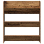 Wall Shoe Cabinets with Shelf Other Old wood Engineered wood - Bargainia.com - 