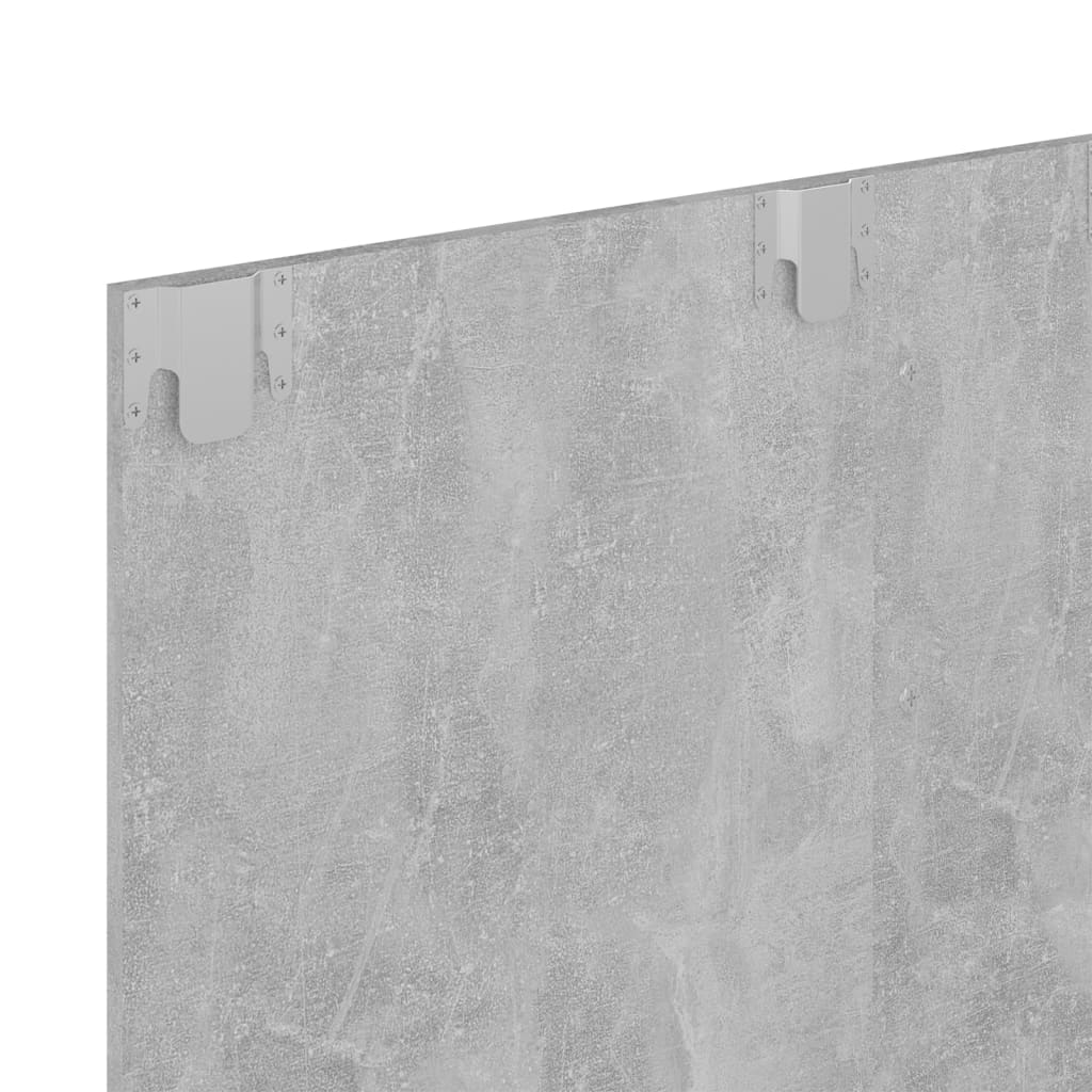 Wall TV Cabinet Concrete Grey 120x23.5x90 cm Engineered Wood - Bargainia.com - 8720286606131 - 808273