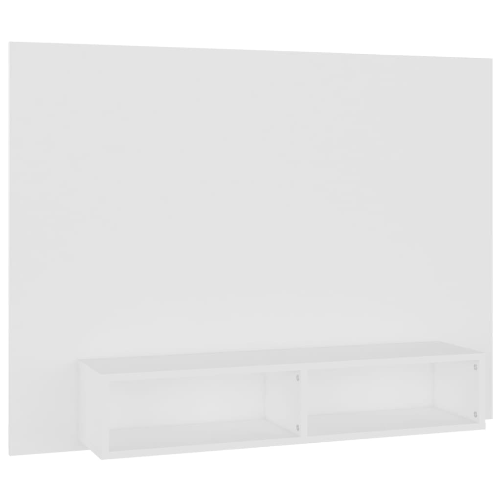 Wall TV Cabinet White 120x23.5x90 cm Engineered Wood - Bargainia.com - 8720286606094 - 808269