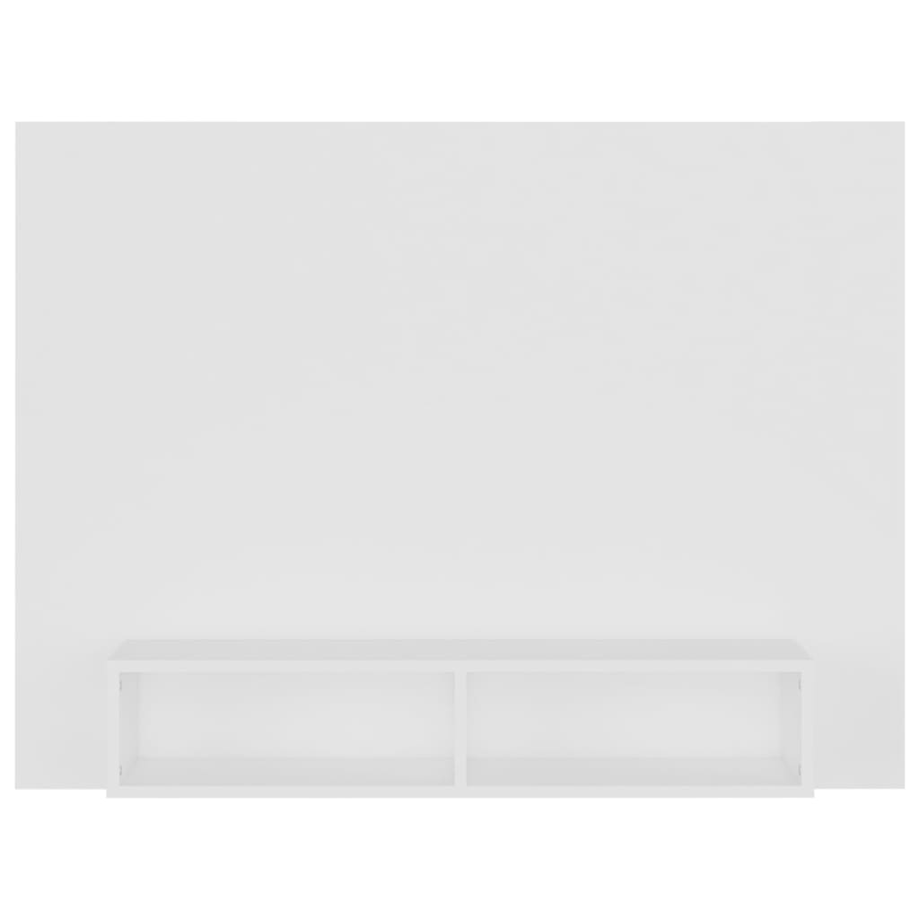 Wall TV Cabinet White 120x23.5x90 cm Engineered Wood - Bargainia.com - 8720286606094 - 808269