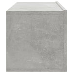 Wall TV Cabinets 4 pcs Concrete Grey 100x30x30 cm - Bargainia.com - 