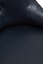 Walson Black Leather Effect Home Office Chair - Bargainia.com - 5018705536798