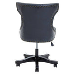 Walson Black Leather Effect Home Office Chair - Bargainia.com - 5018705536798