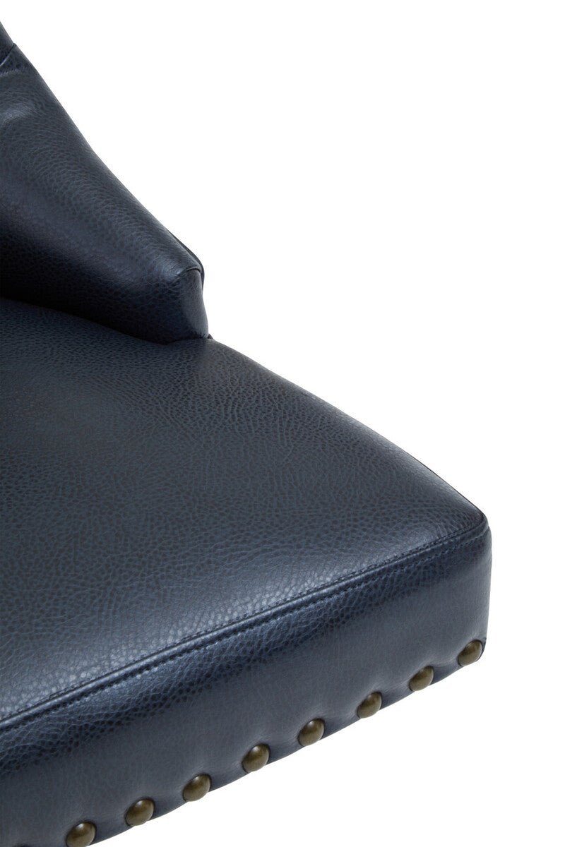 Walson Black Leather Effect Home Office Chair - Bargainia.com - 5018705536798