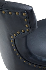 Walson Black Leather Effect Home Office Chair - Bargainia.com - 5018705536798