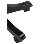 Walson Black Leather Effect Home Office Chair - Bargainia.com - 5018705536798