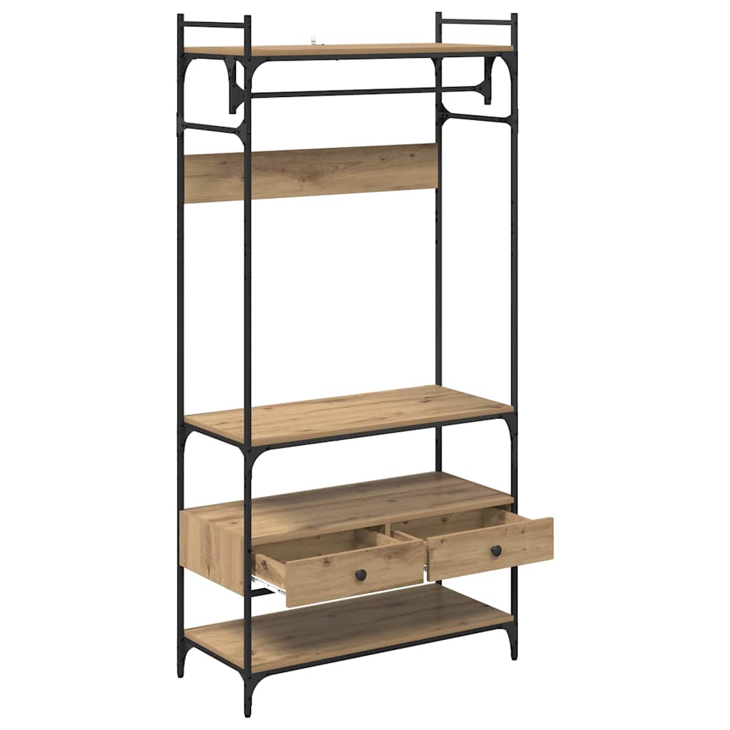 Wardrobe Artisan oak 89 x 39 x 184.5 cm Engineered wood - Bargainia.com - 8721288900319 - 883548