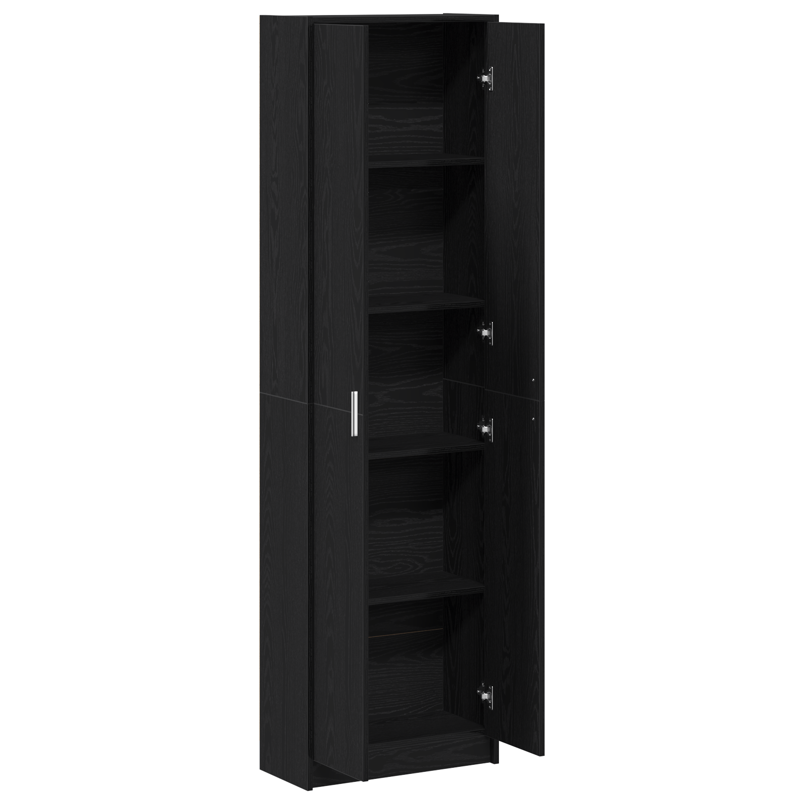 Wardrobe Black Oak 55x25x189 cm Engineered Wood - Bargainia.com - 8721158861726 - 3334009