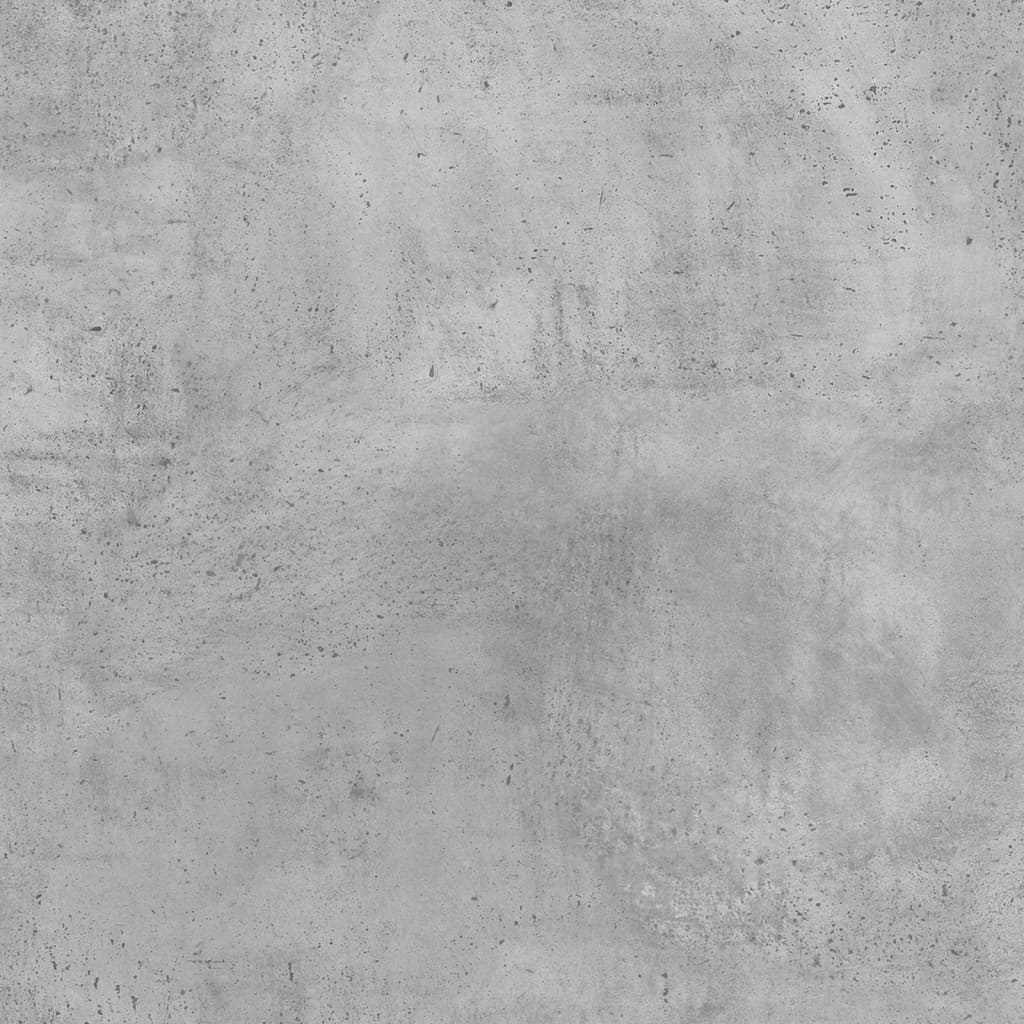Wardrobe Concrete Grey 100x50x200 cm Engineered Wood - Bargainia.com - 