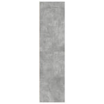 Wardrobe Concrete Grey 100x50x200 cm Engineered Wood - Bargainia.com - 