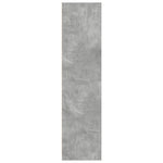 Wardrobe Concrete Grey 100x50x200 cm Engineered Wood - Bargainia.com - 