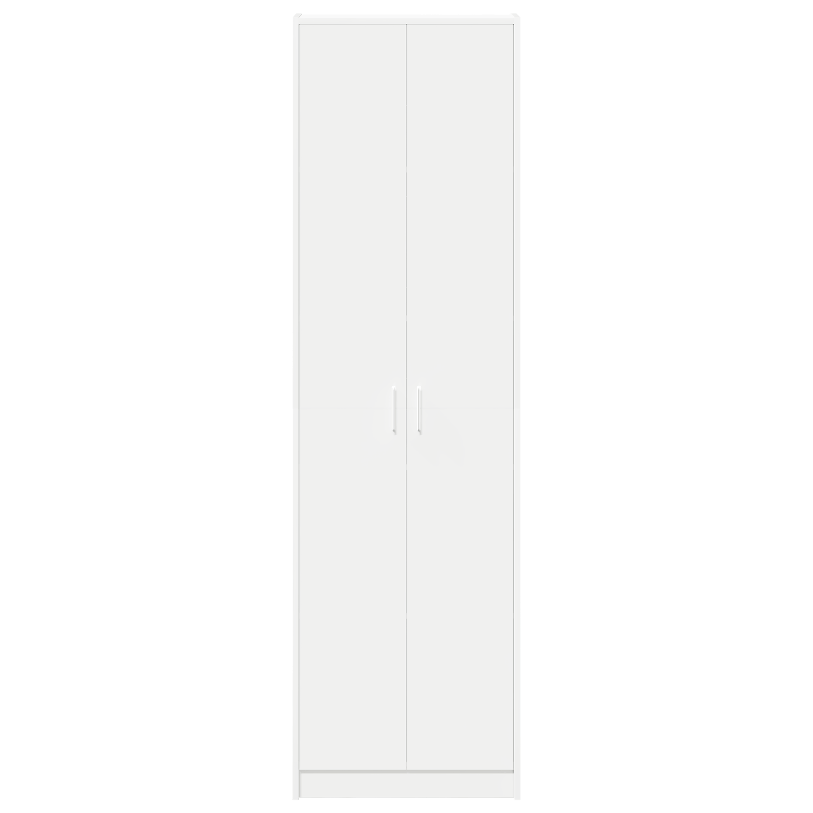 Wardrobe White 55x25x189 cm Engineered Wood - Bargainia.com - 