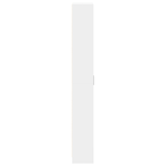 Wardrobe White 55x25x189 cm Engineered Wood - Bargainia.com - 