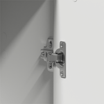 Wardrobe White 55x25x189 cm Engineered Wood - Bargainia.com - 