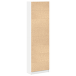 Wardrobe White 55x25x189 cm Engineered Wood - Bargainia.com - 
