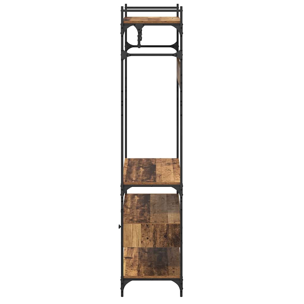Wardrobe with Shelf Old wood 89 x 39 x 184.5 cm Engineered wood - Bargainia.com - 8721288900302 - 883547