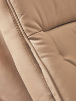 Warrington Mink Leather Effect Recliner And Footstool - Bargainia.com - 5018705951232