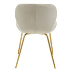 Warton Mink Velvet Dining Chair - Bargainia.com - 5018705518473