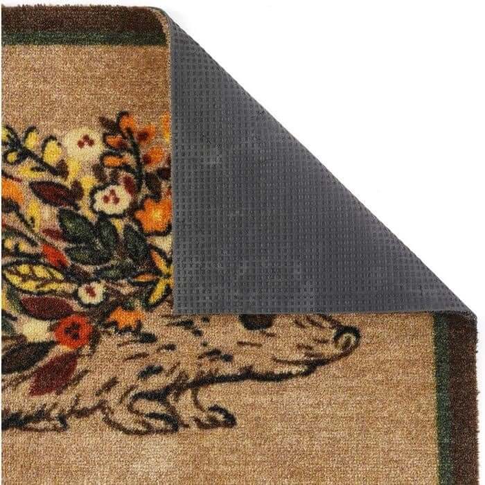 Washable Animal and Flower Themed Mats - Bargainia.com - 5026134610804 - MMNYAP_MYFLHE_050X075